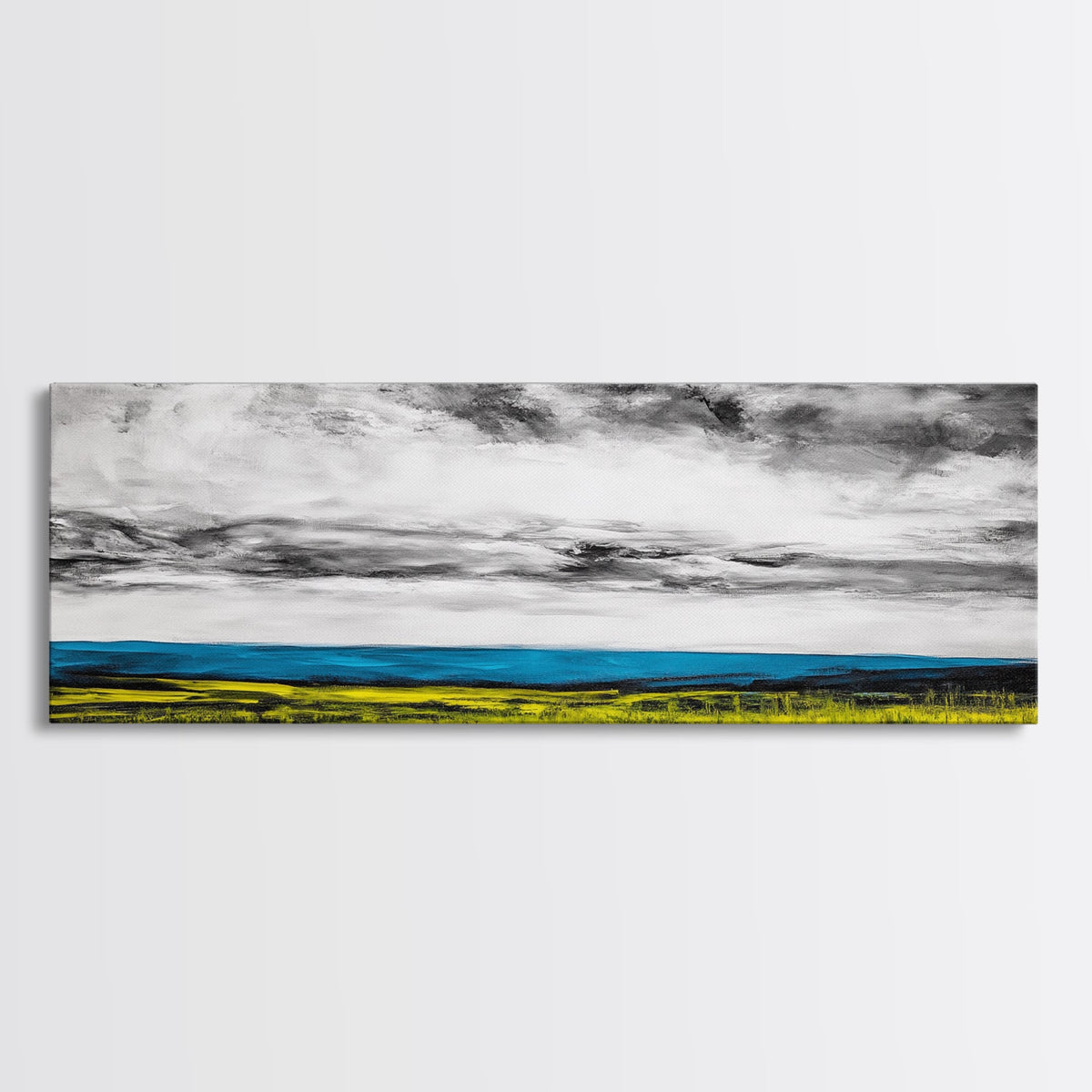 Horizon View, Blue Ocean, Minimalist Seascape, Framed Canvas Print, Coastal Wall Art, Modern Beach Decor, Abstract Water Art, Office Decor | | Wiccan Center