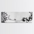 Snow Trees, Dreamy White, Winter Fantasy, Canvas Print, surreal landscape art, fantasy winter decor, magical room aesthetic, Christmas wall art | | Wiccan Center