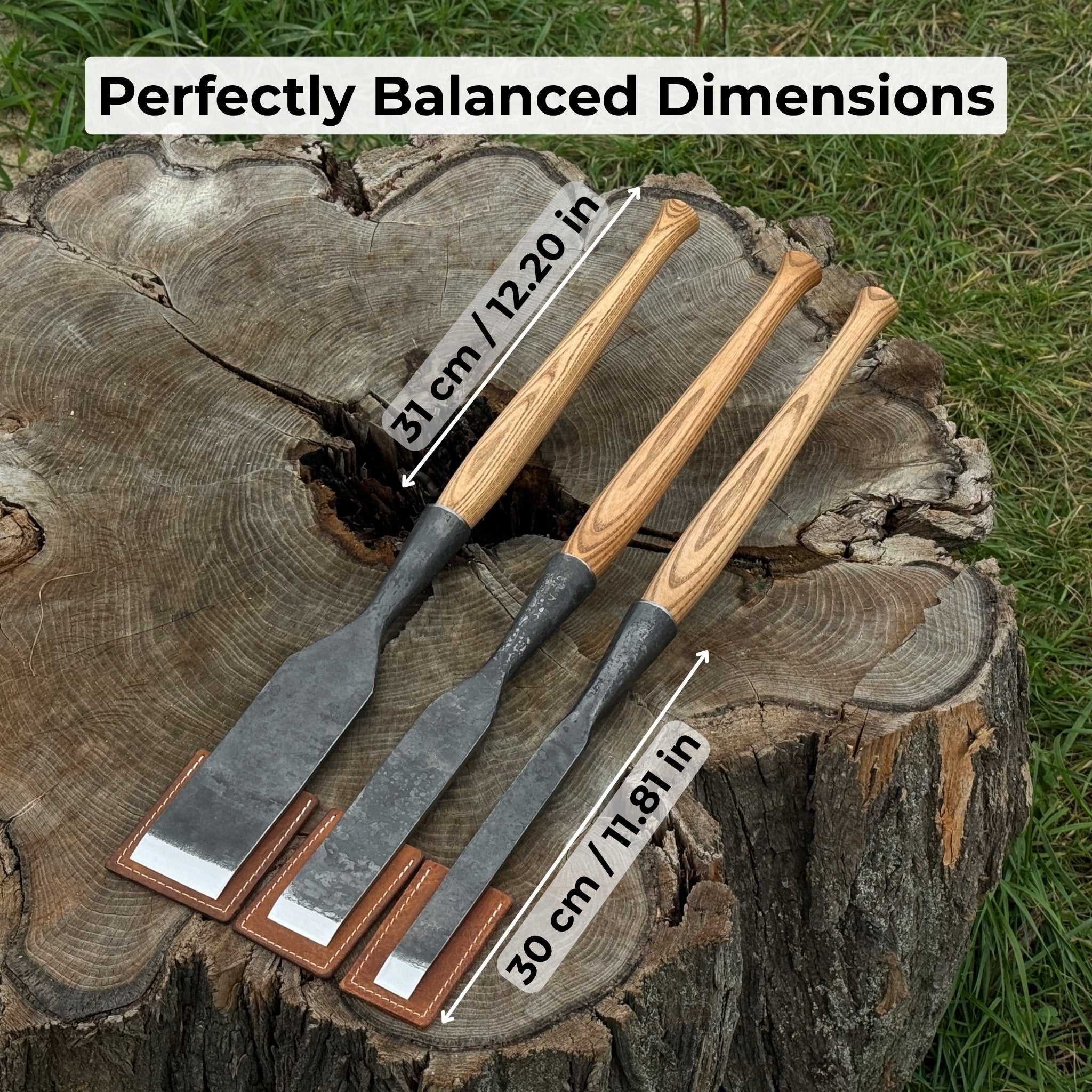 3-Piece Carpenters Slick Chisel Set | Tool Sets | Wiccan Center