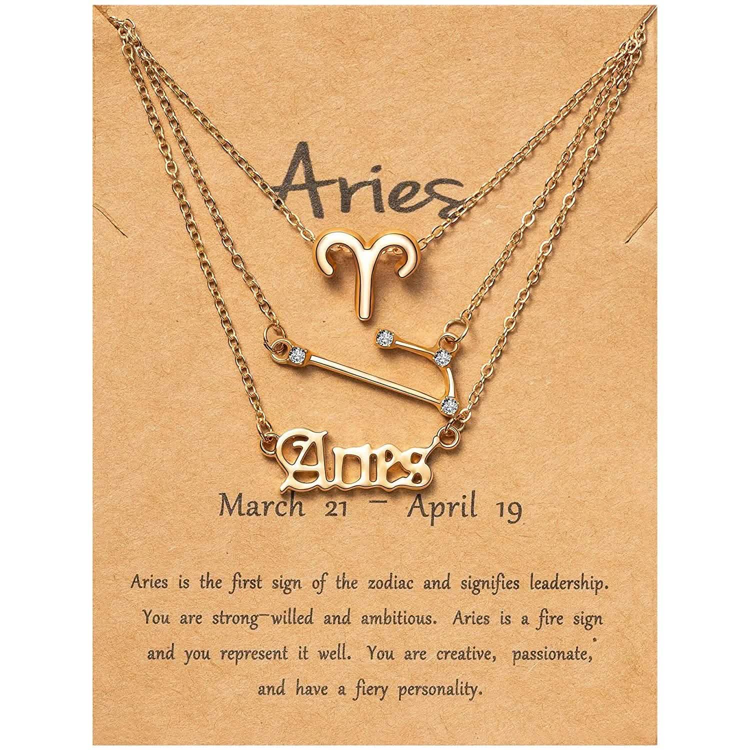 3-Piece: Constellation Zodiac Layer Necklaces | Necklaces | Wiccan Center