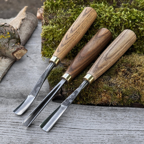 3-Piece Wood Carving Chisel & Gouge Set | Tool Sets | Wiccan Center