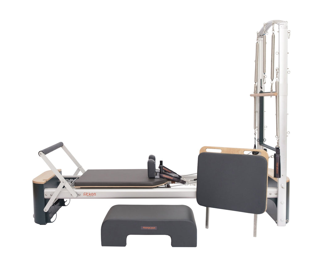 Fitkon™ Pro Plus Reformer Deluxe Bundle | Pilates Reformer with Tower | Wiccan Center