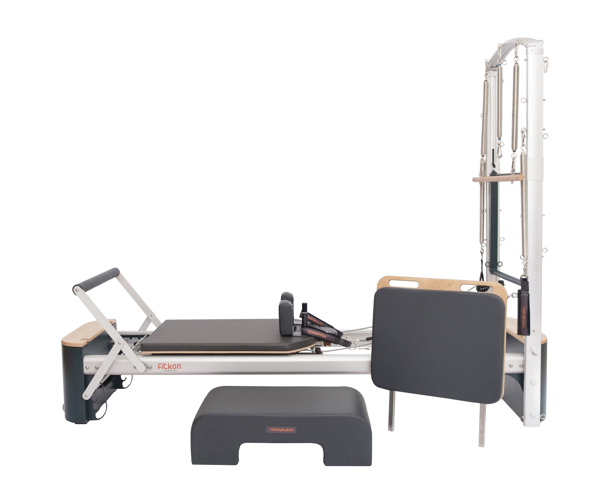 Fitkon™ Pro Plus Reformer Deluxe Bundle | Pilates Reformer with Tower | Wiccan Center