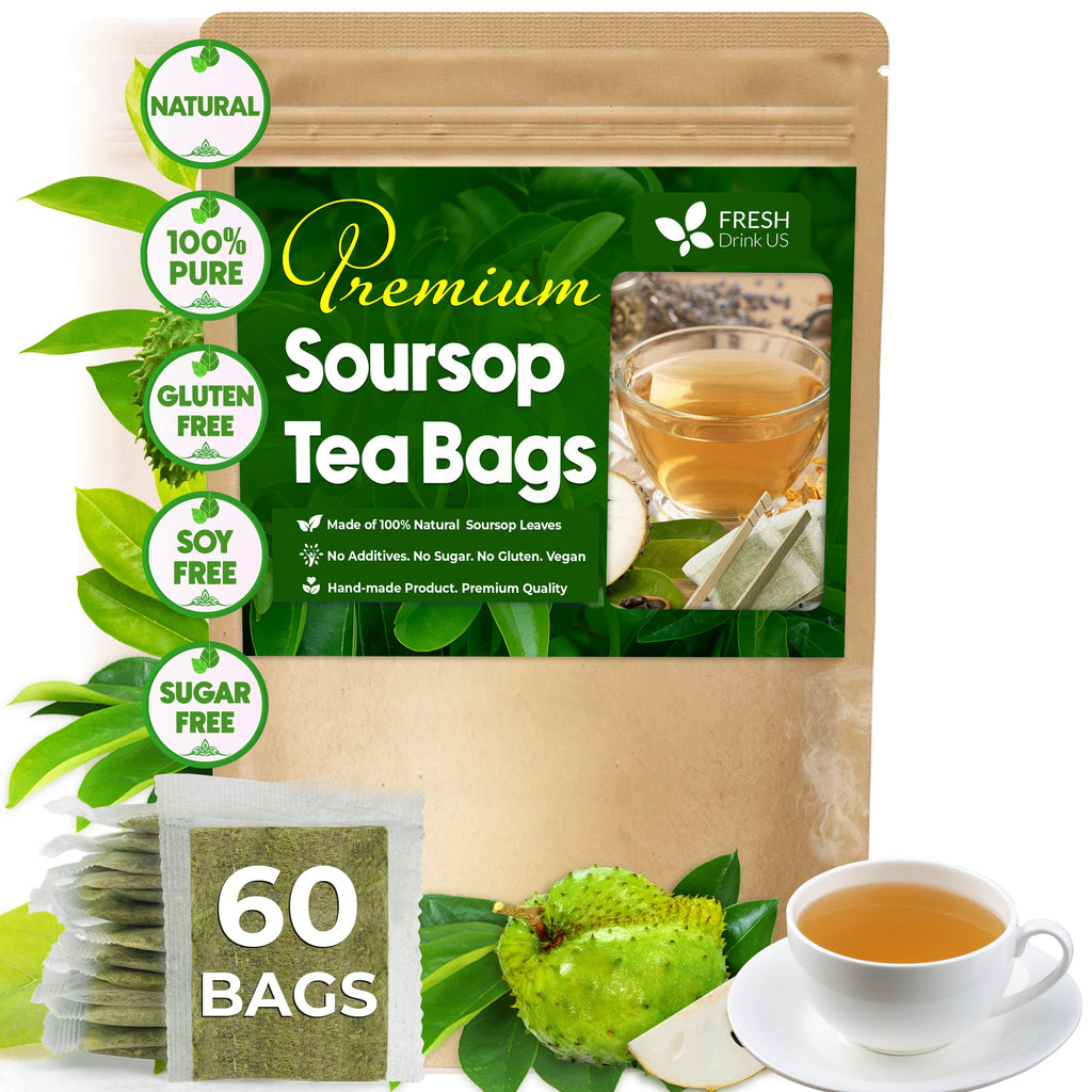 Premium Soursop Leaves Tea bags, Dried Soursop Leaves, Soursop Leaf Powder, Guanabana Leaves Tea, Hoja Guanabana Tea | Tea | Wiccan Center