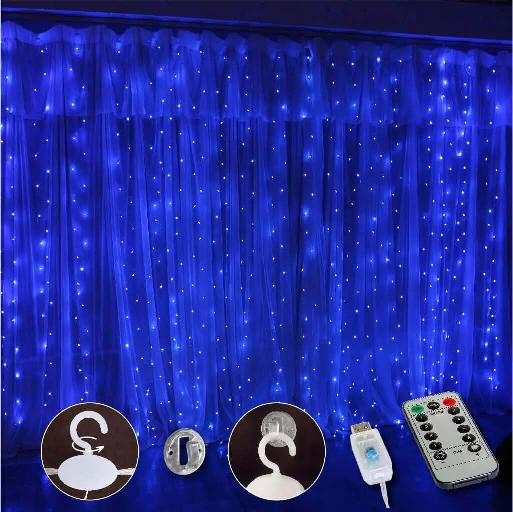 300 LED Curtain Fairy Lights | String & Fairy Lights | Wiccan Center