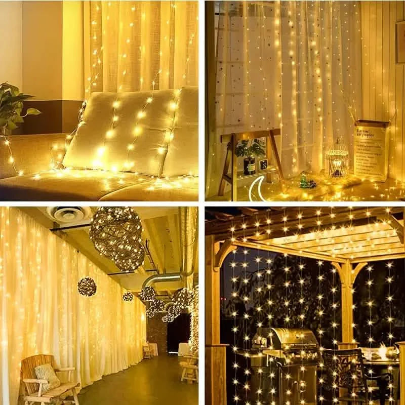 300 LED Curtain Fairy Lights | String & Fairy Lights | Wiccan Center
