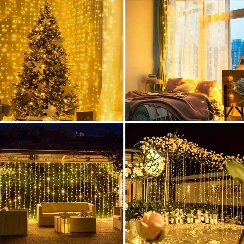 300 LED Curtain Fairy Lights | String & Fairy Lights | Wiccan Center