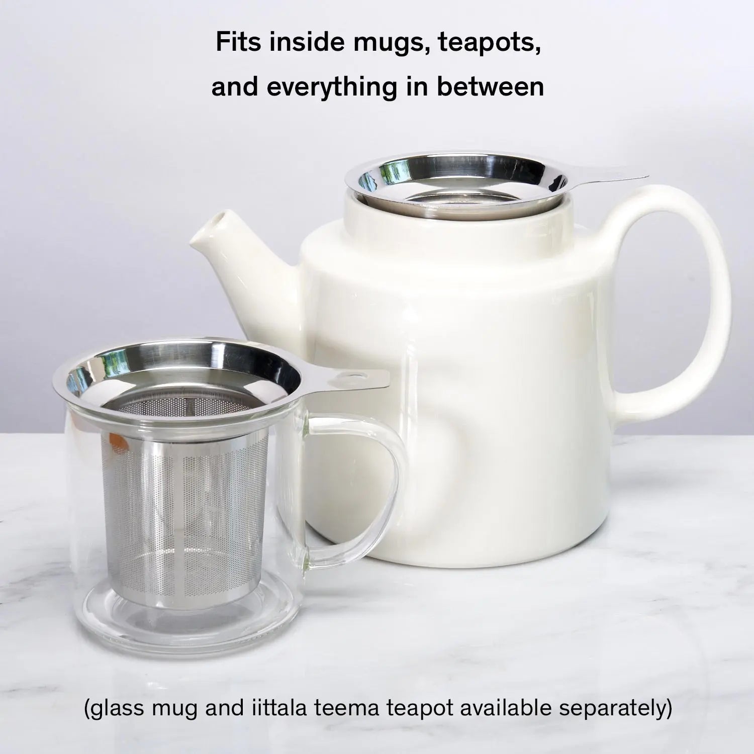 One Cup Infuser - Ditch the tea ball, this infuser is a game changer. | Beverages > Tea > Teawares and accessories > Teawares | Wiccan Center