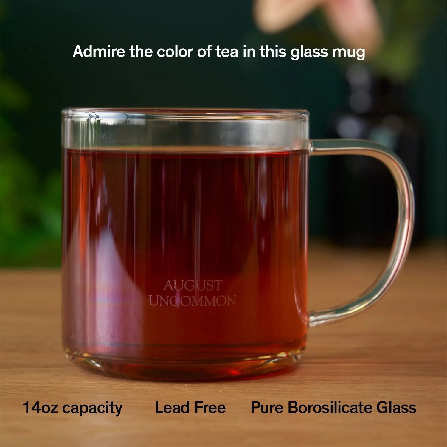 Glass Mug - Clear Elegance | Teaware | Wiccan Center