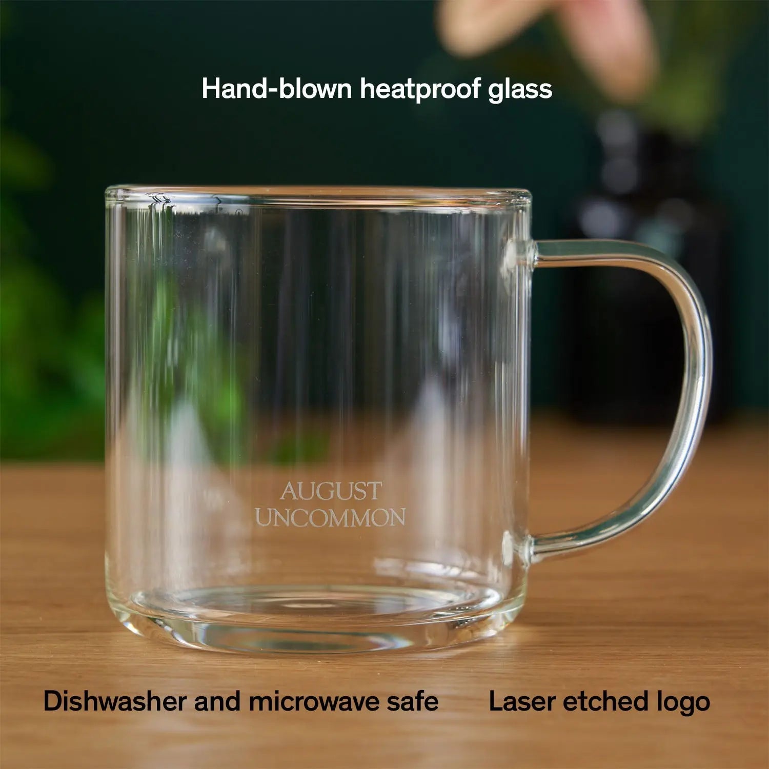 Glass Mug - Clear Elegance | Teaware | Wiccan Center