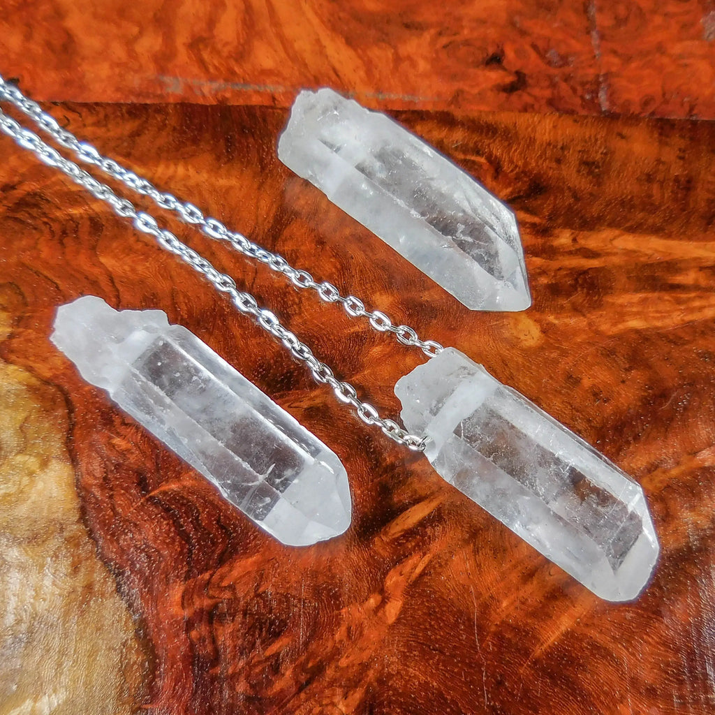 Drilled Clear Quartz Crystal Points (2mm Hole) Wholesale Pendant Beads | Craft Supplies & Tools > Beads, Gems & Cabochons > Charms & Pendants > Charms | Wiccan Center
