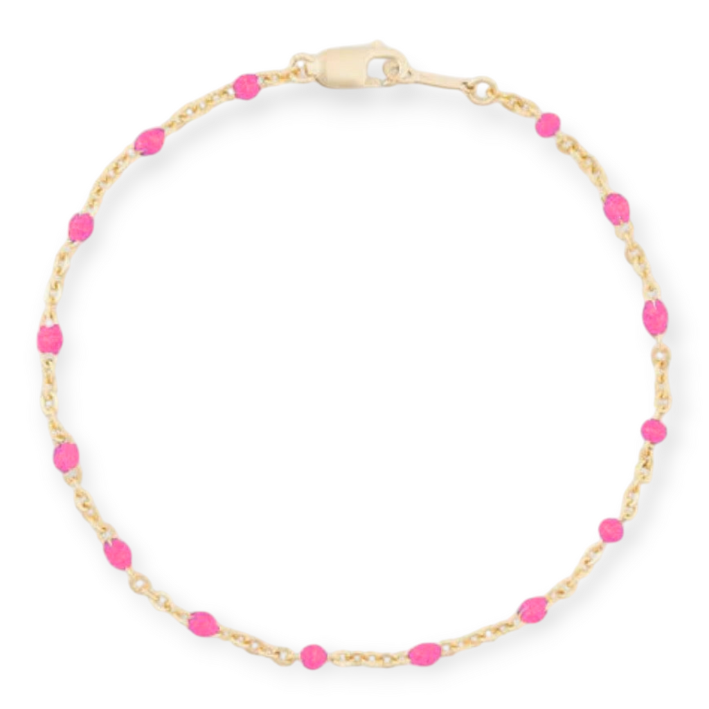 pink daisy bracelet | | Wiccan Center