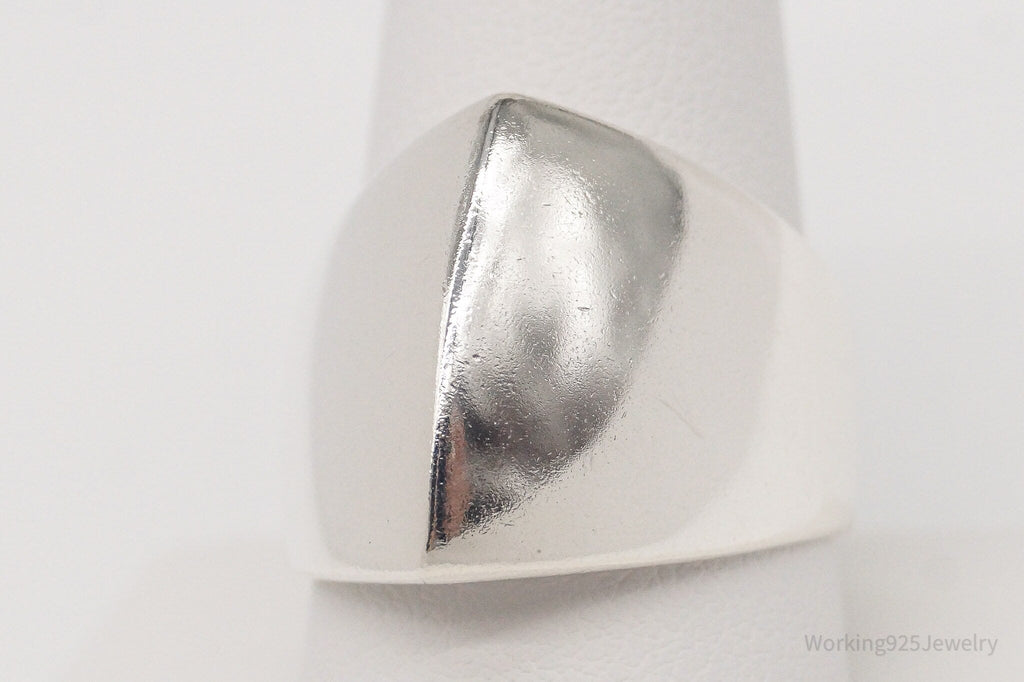 Vintage Modernist Style 950 Silver Ring - Size 10 | Jewelry > Rings | Wiccan Center