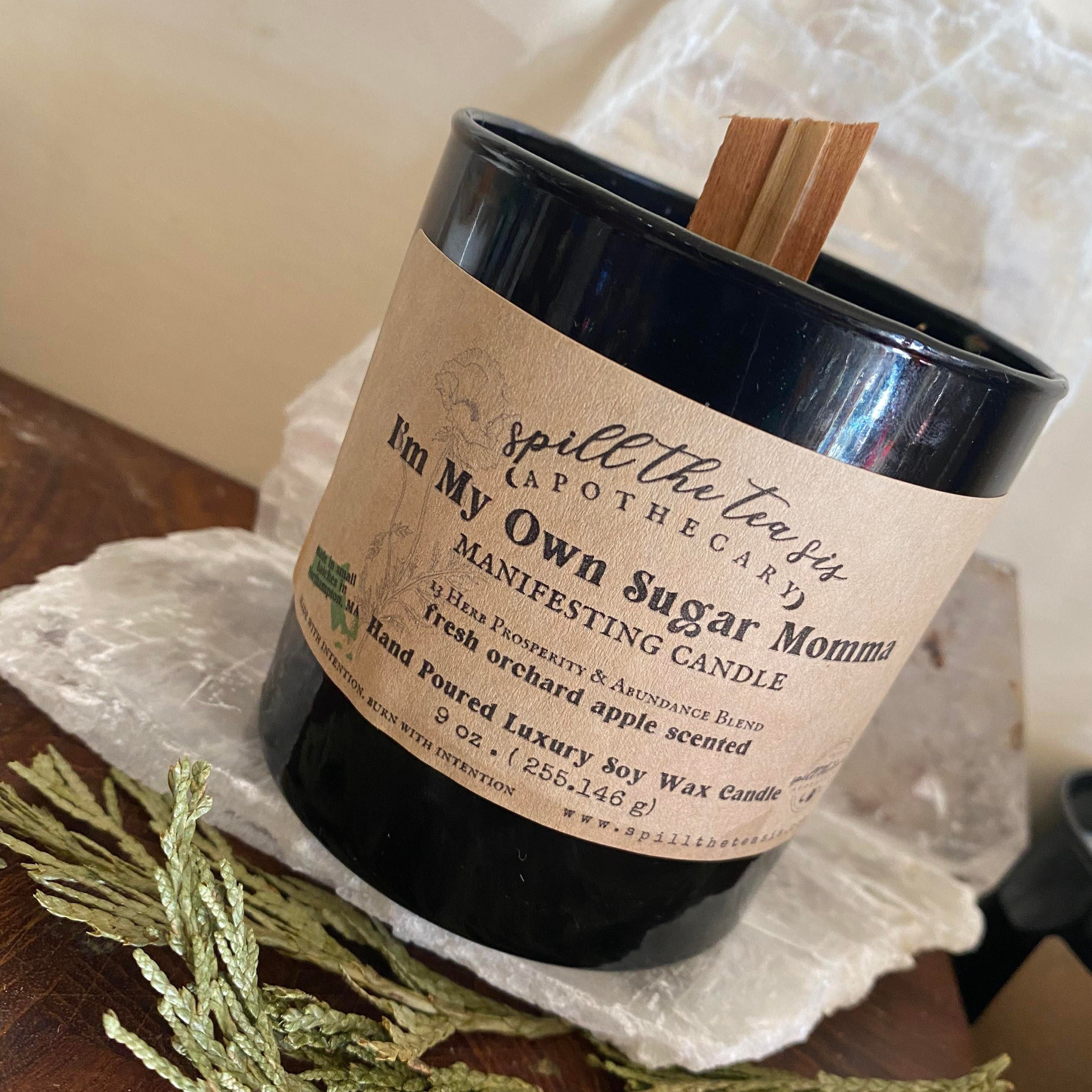 I’m My Own Sugar Momma Intention Candle | Money, Abundance & Prosperity