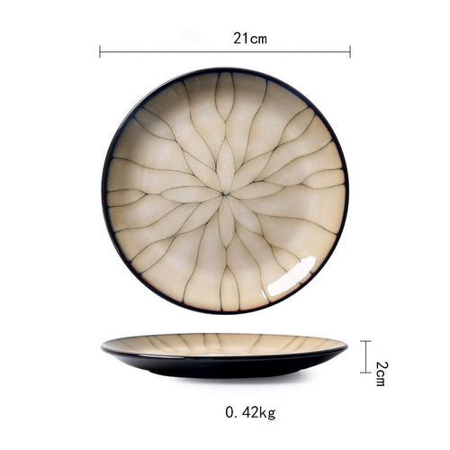 Vintage Japanese Style Ceramic Plates | Home & Garden | Wiccan Center