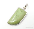 Large Designer Supreme Jewelers Green Turquoise Sterling Silver Necklace Pendant | Jewelry > Necklaces > Pendants | Wiccan Center