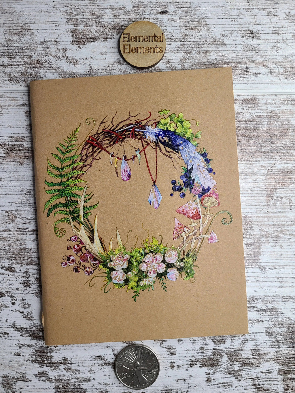 Element Witch's Wreathe Journal | | Wiccan Center