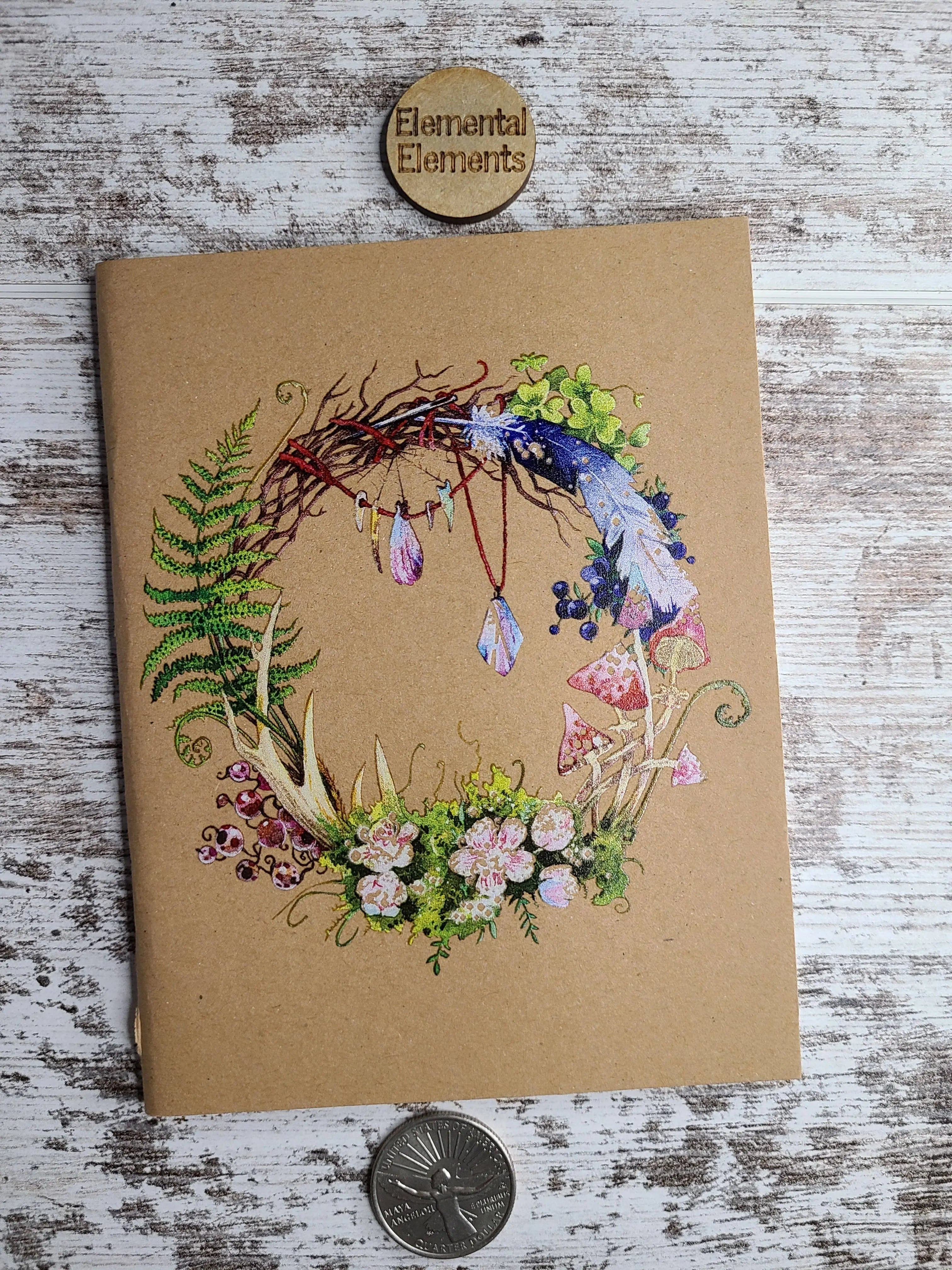 Element Witch's Wreathe Journal | | Wiccan Center