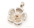 Vintage Large Espo 14K Gold Sterling Silver Quote Flower Pendant | Jewelry > Necklaces > Pendants | Wiccan Center