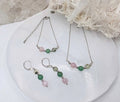 LEAD WITH LOVE-Kunzite, Green Aventurine, Prehnite Jewelry Set | Jewelry Set | Wiccan Center
