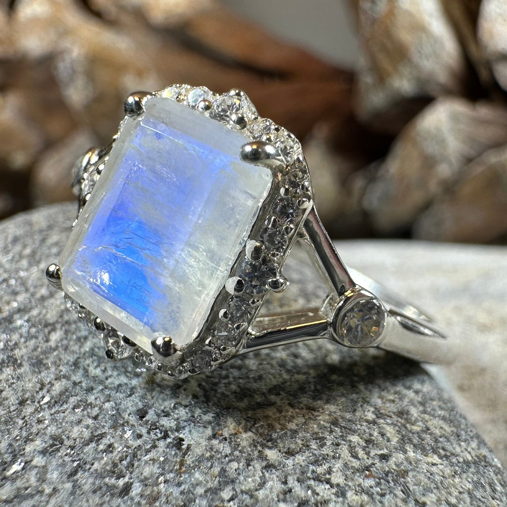 Tianna Moonstone Ring | Ring | Wiccan Center