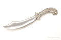 Large 1940s Victorian Revival Scimitar Sword Dagger Sterling Silver Pin Brooch | Jewelry > Brooches, Pins & Clips | Wiccan Center