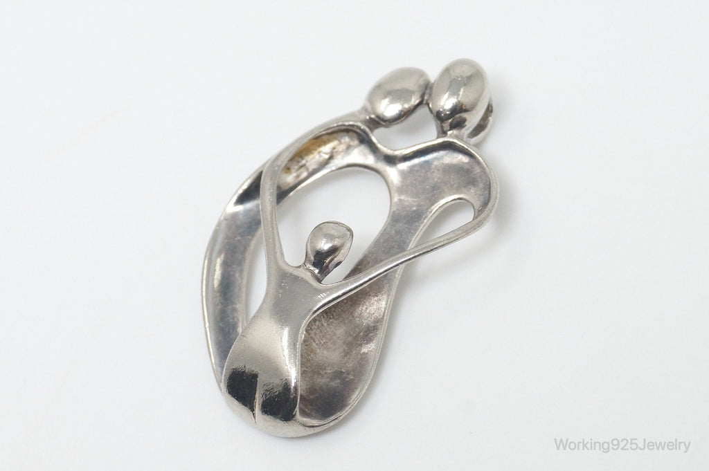 Vintage Native American Carolyn Pollack Relios Family Sterling Silver Pendant | Jewelry > Necklaces > Pendants | Wiccan Center