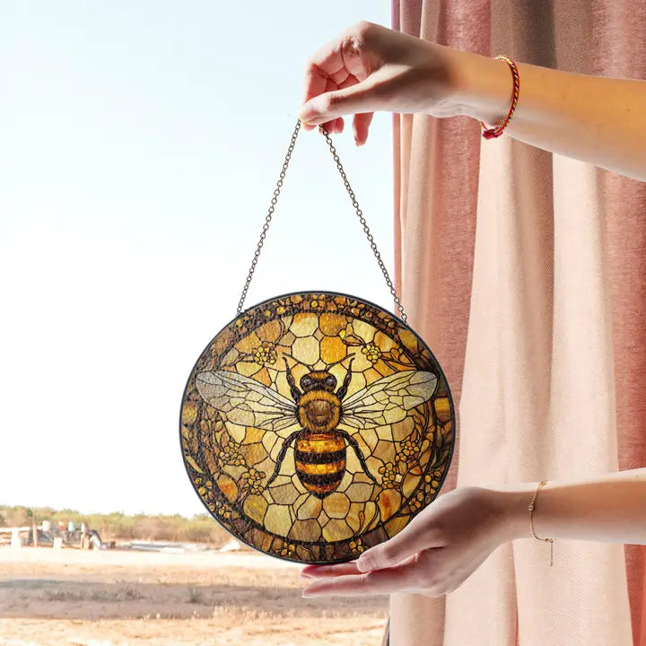 Golden Bee Suncatcher | Gifts | Wiccan Center