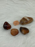 Agate Red - Tumbled | Tumbled Gemstone | Wiccan Center