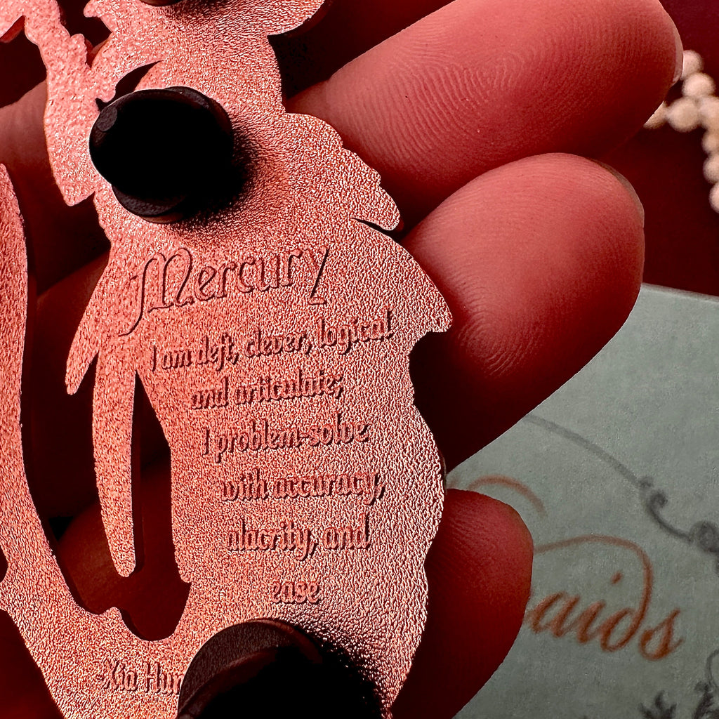 Enamel Pin - Mercury Celestial Mermaid