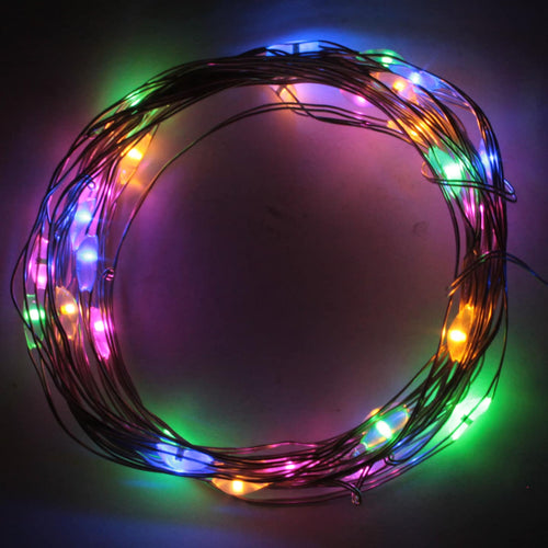 100 LED String Light Copper Wire - Multicolor | LED Lights | Wiccan Center