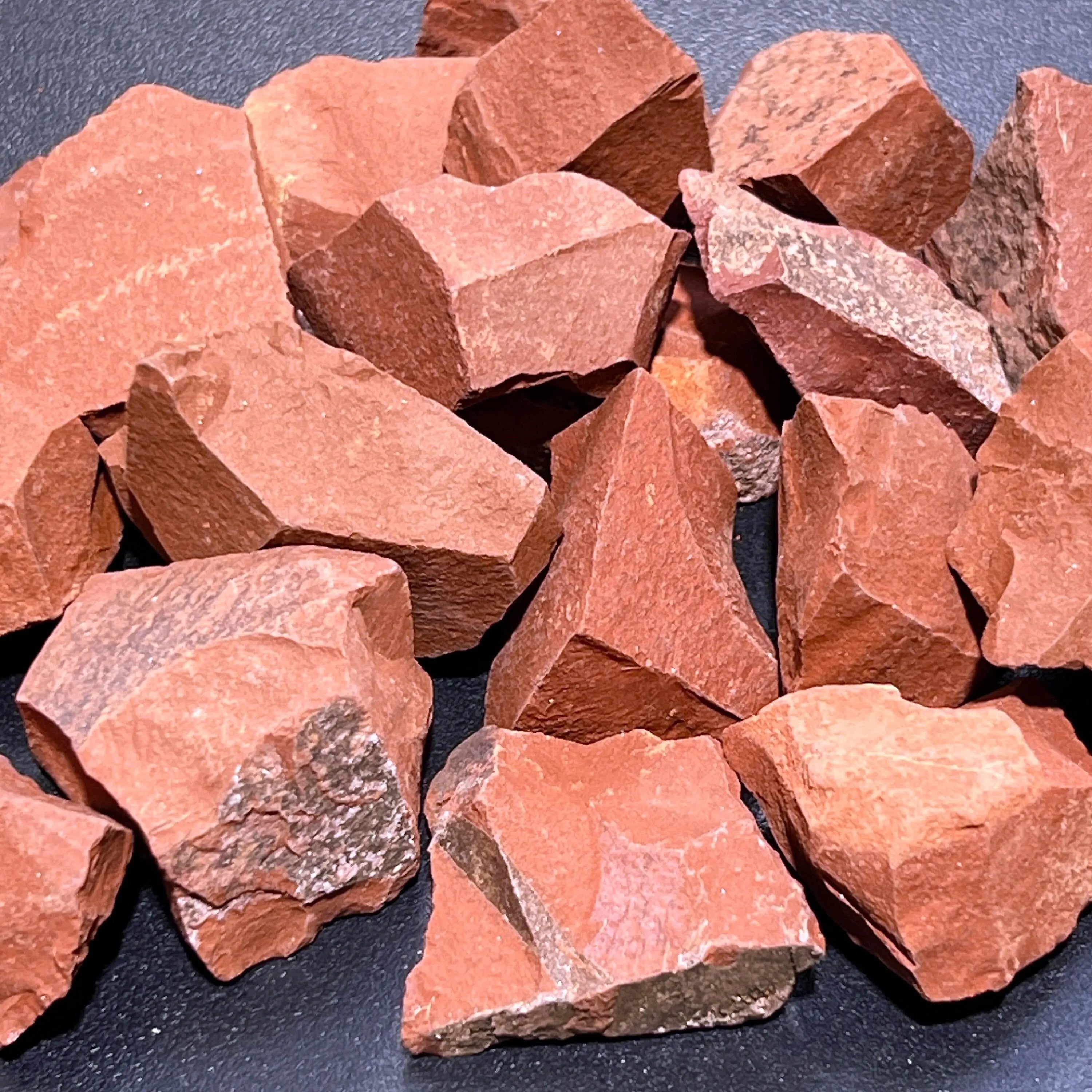 Red Jasper Rough Raw Stones (By The Piece Or Pound) | Home & Living > Home Decor > Home Accents > Rocks & Geodes | Wiccan Center