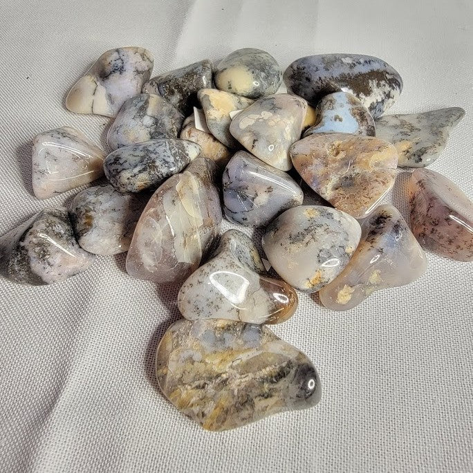 Agate Dendritic | Tumbled Gemstone | Wiccan Center