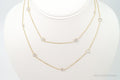 Vintage Gold Vermeil Cubic Zirconia Sterling Silver Necklace | Jewelry > Necklaces > Pendants | Wiccan Center