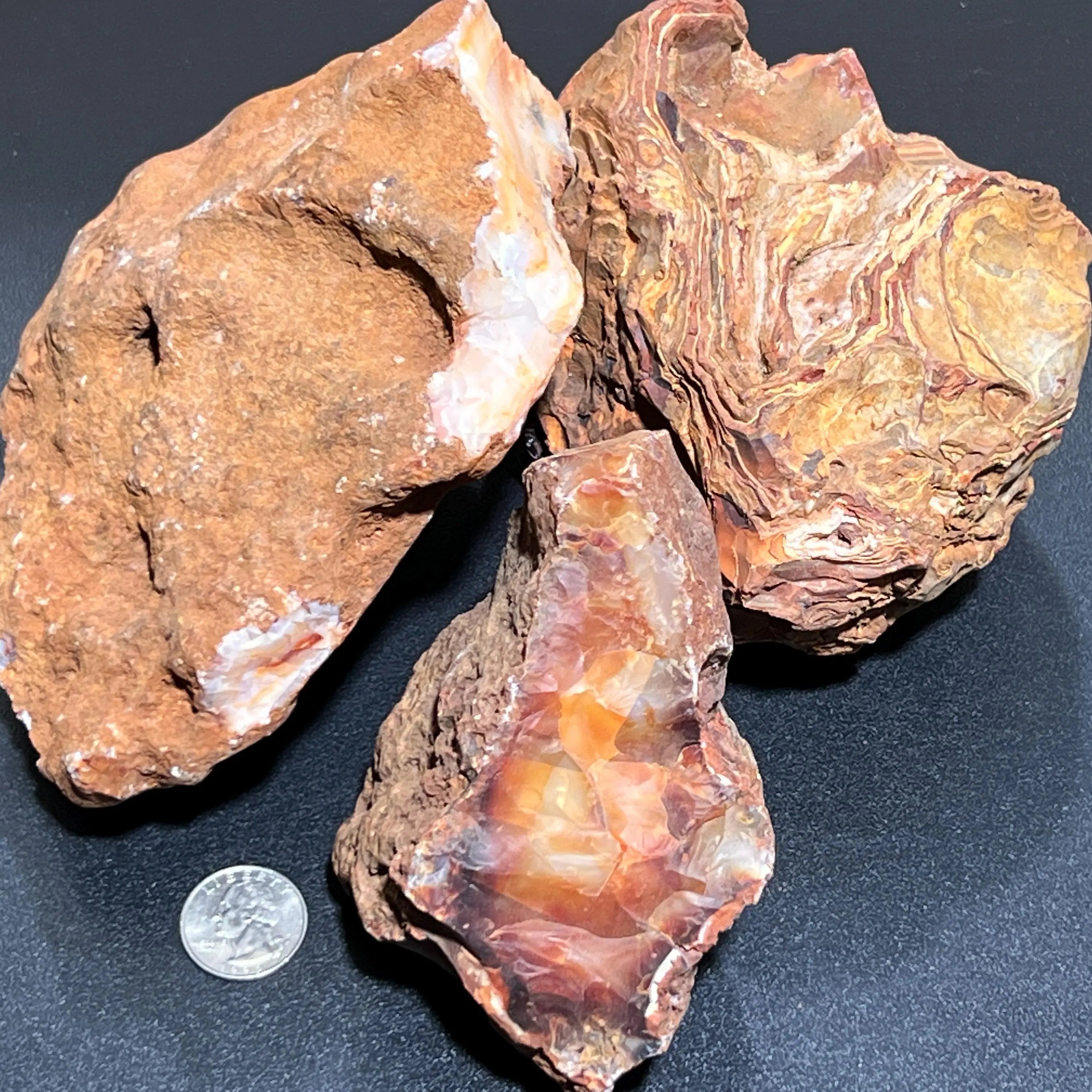 Large Extra Quality Red Carnelian Agate Crystal Boulders (4-8 Inches) Rough Raw Stones | Home & Living > Home Decor > Home Accents > Rocks & Geodes | Wiccan Center