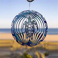 Zen 3D Ocean Blue Wind Chimes