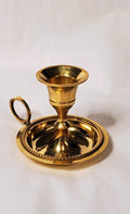 Chamberstick Holder - Brass