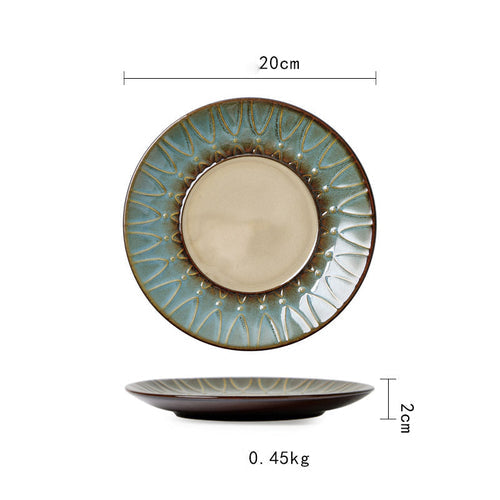 Vintage Japanese Style Ceramic Plates | Home & Garden | Wiccan Center
