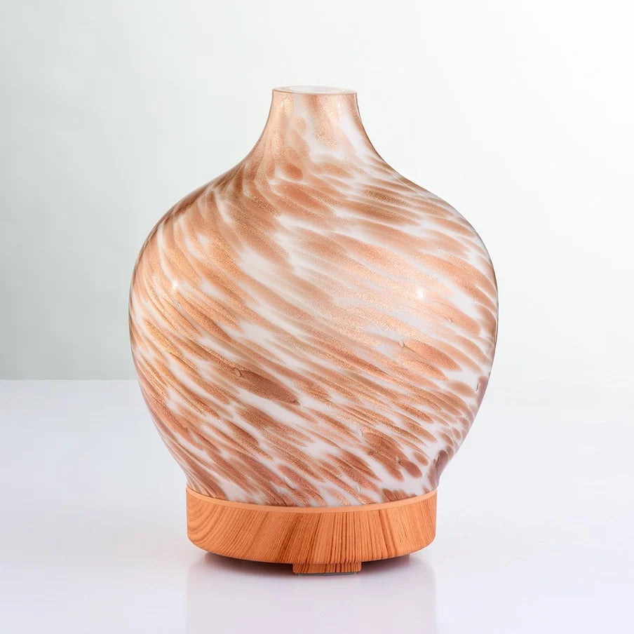 Gold Handcrafted Glass Aroma Diffuser | Diffuser | Wiccan Center