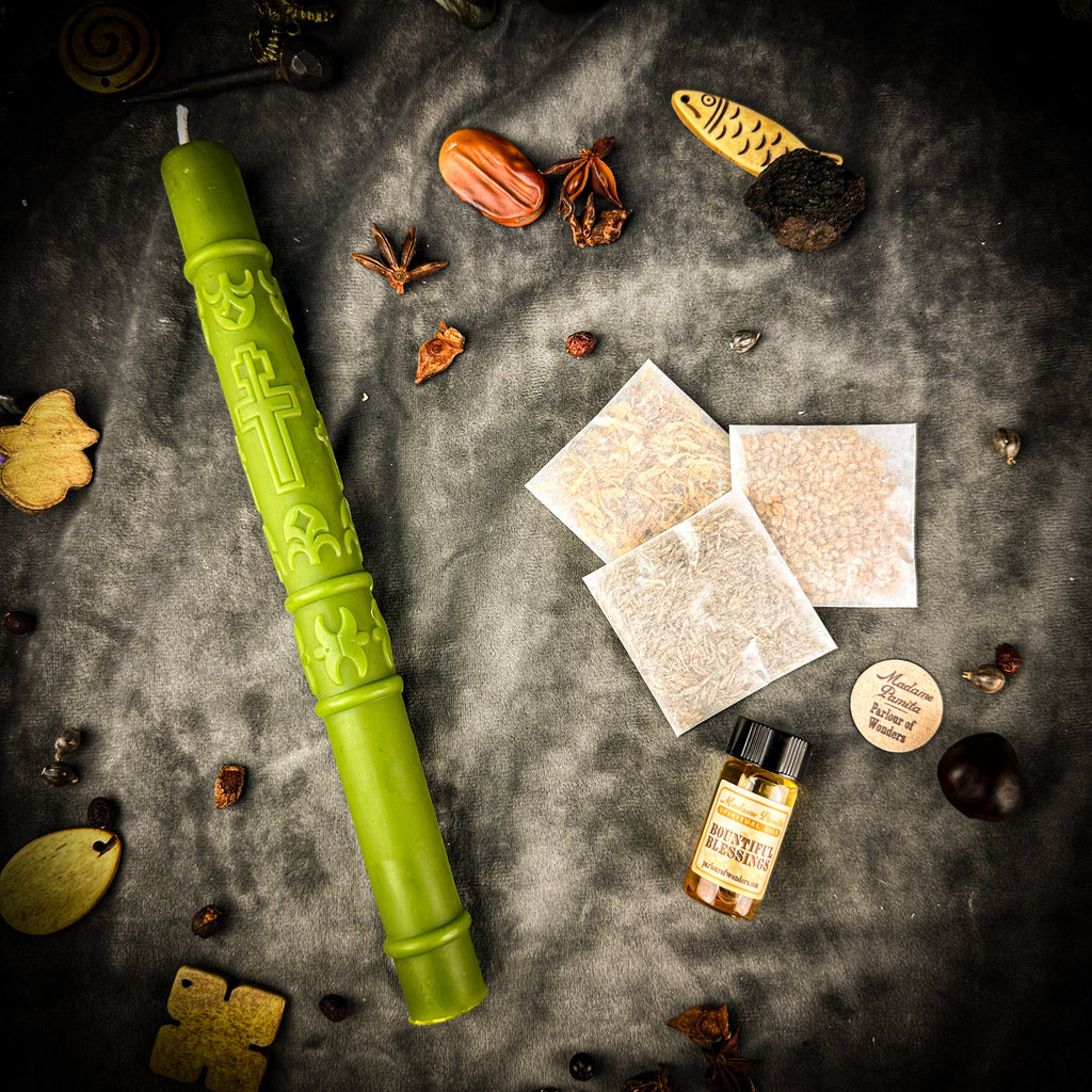 Hromnytsya Thunder Candle Spell Kit - Weather the Storms of Life | Candle Spell Kit | Wiccan Center