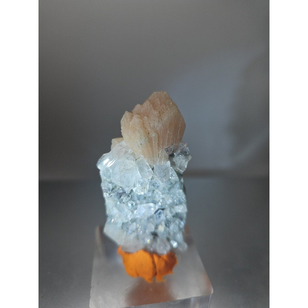 Apophyllite Pink Stilbite 51grams | Mineral Specimens | Wiccan Center