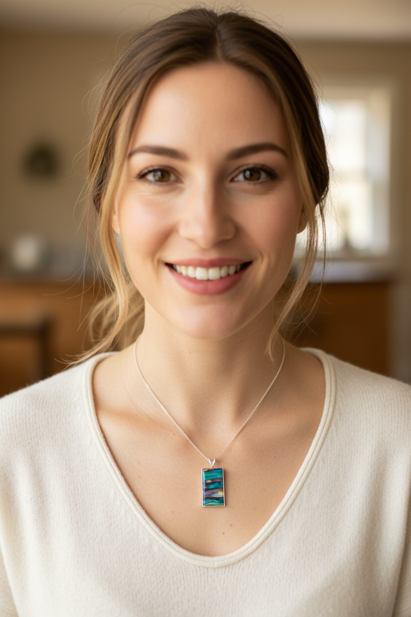 Heathergems Islay Necklace - Handmade in Scotland | Pendant | Wiccan Center