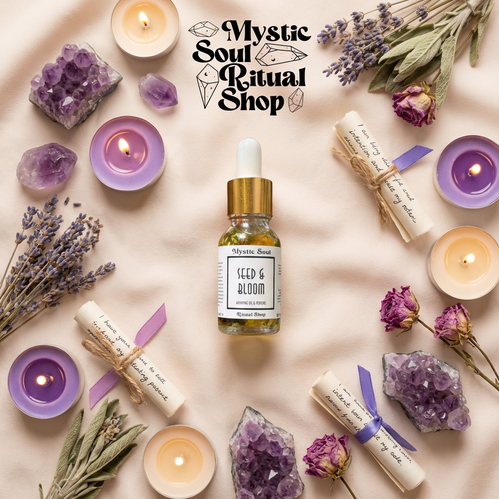 Seed & Bloom Ritual Oil | Ritual Oil | Wiccan Center
