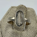 Sterling Silver Herkimer Diamond Ring - Size 8 - Clarity, Intuition & Alignment | Rings | Wiccan Center