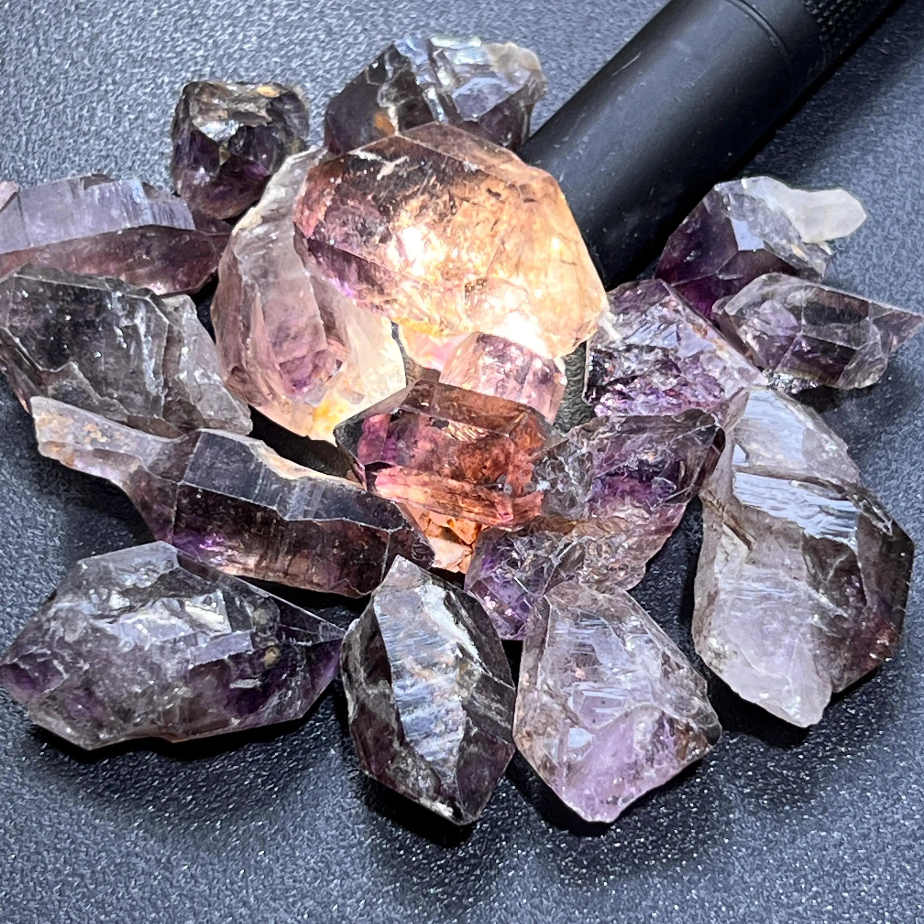 Smoky Shangaan Amethyst Points And Scepters From Zimbabwe | Home & Living > Home Decor > Home Accents > Rocks & Geodes | Wiccan Center