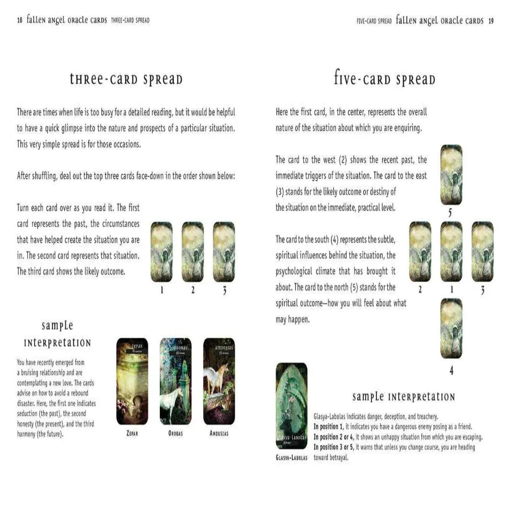 Fallen Angel Oracle Cards
