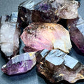 Large Smoky Shangaan Amethyst Points And Scepters From Zimbabwe Raw Crystals | Home & Living > Home Decor > Home Accents > Rocks & Geodes | Wiccan Center