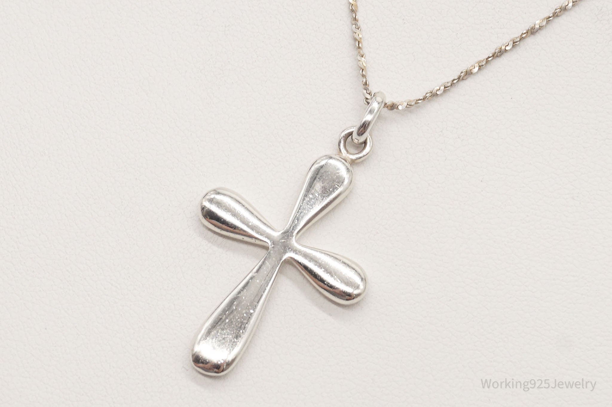 Vintage Designer Boma Cross Sterling Silver Necklace | Jewelry > Necklaces > Pendants | Wiccan Center