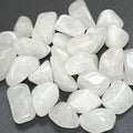White Quartz Crystal Tumbled Stones (By The Piece or Pound) Wholesale | Home & Living > Home Decor > Home Accents > Rocks & Geodes | Wiccan Center