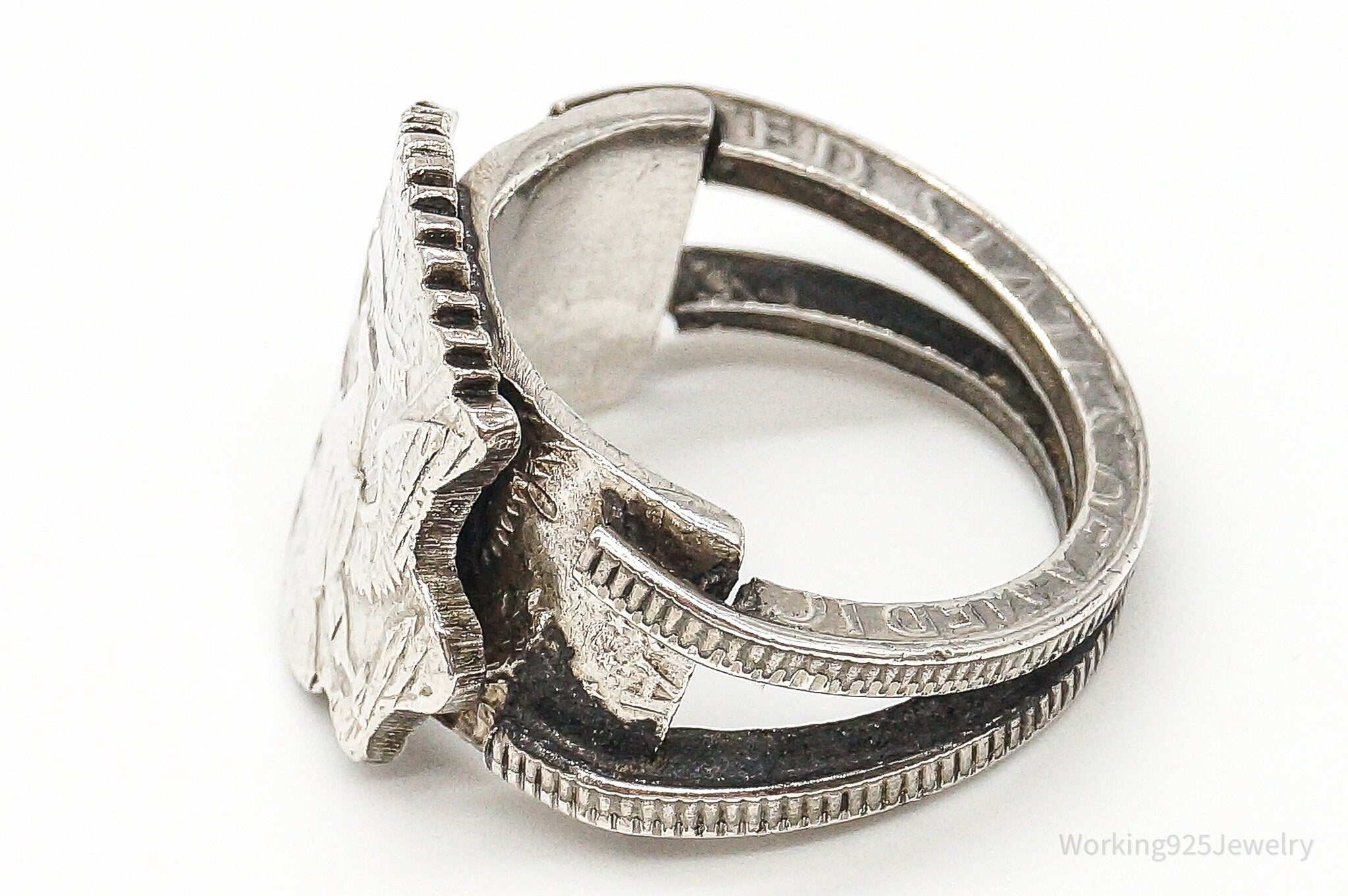 Vintage US Eagle Coin Ring - Size 9 | Jewelry > Rings | Wiccan Center